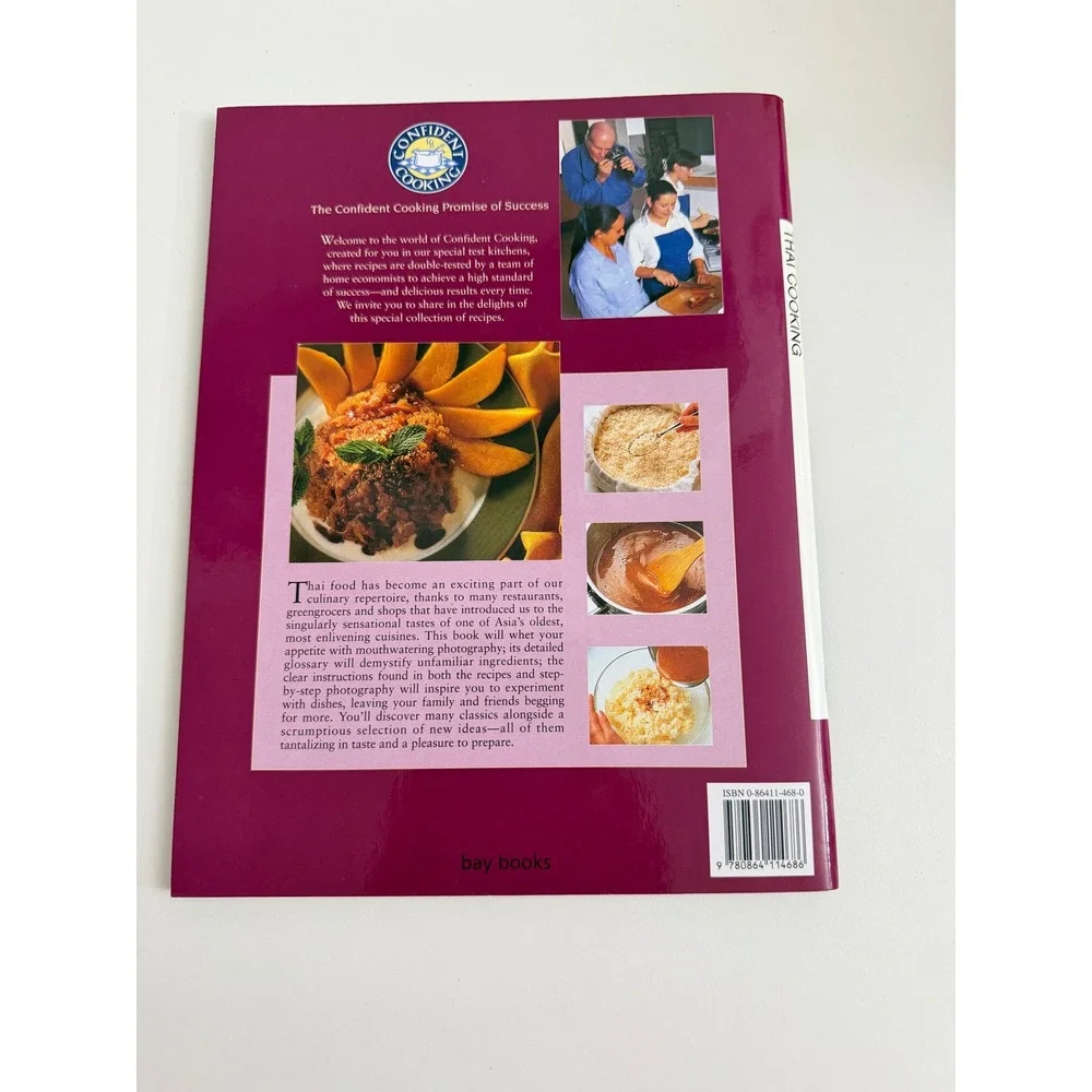 Step-by-Step Thai Cooking Cookbook Bay Books Confident Cooking Series Softcover